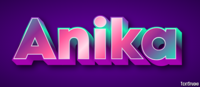Anika Text Effect