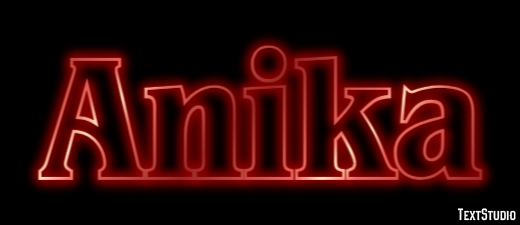 Anika Text Effect