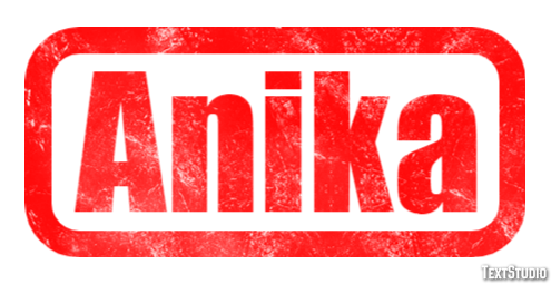 Anika Text effect
