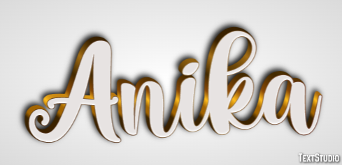 Anika Text effect