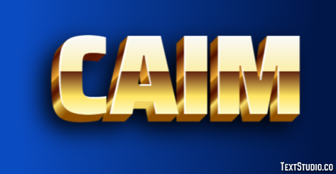 Caim Texteffekt