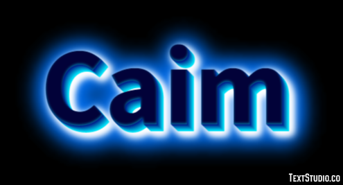 Caim Text Effect