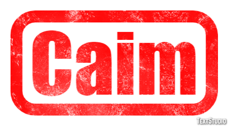 Caim Texteffekt