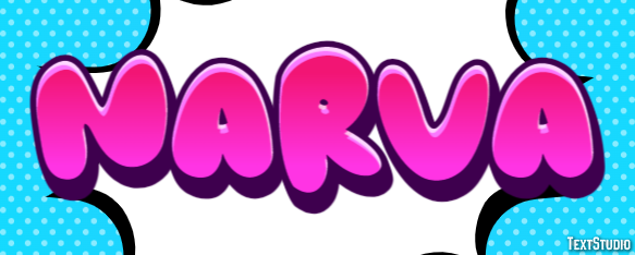 Narva Efeito de texto