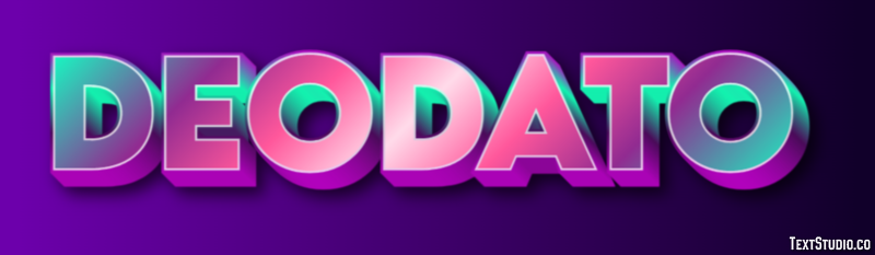 Deodato Efecto de texto