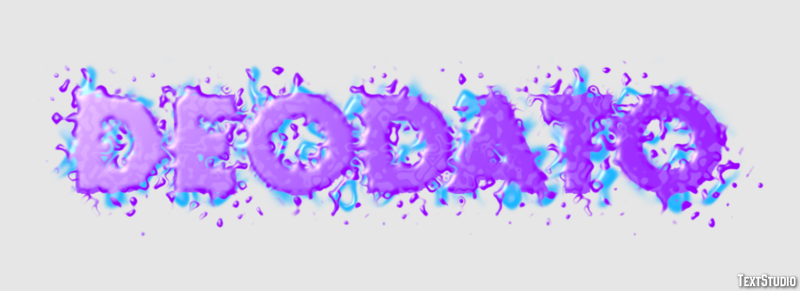Deodato Efecto de texto