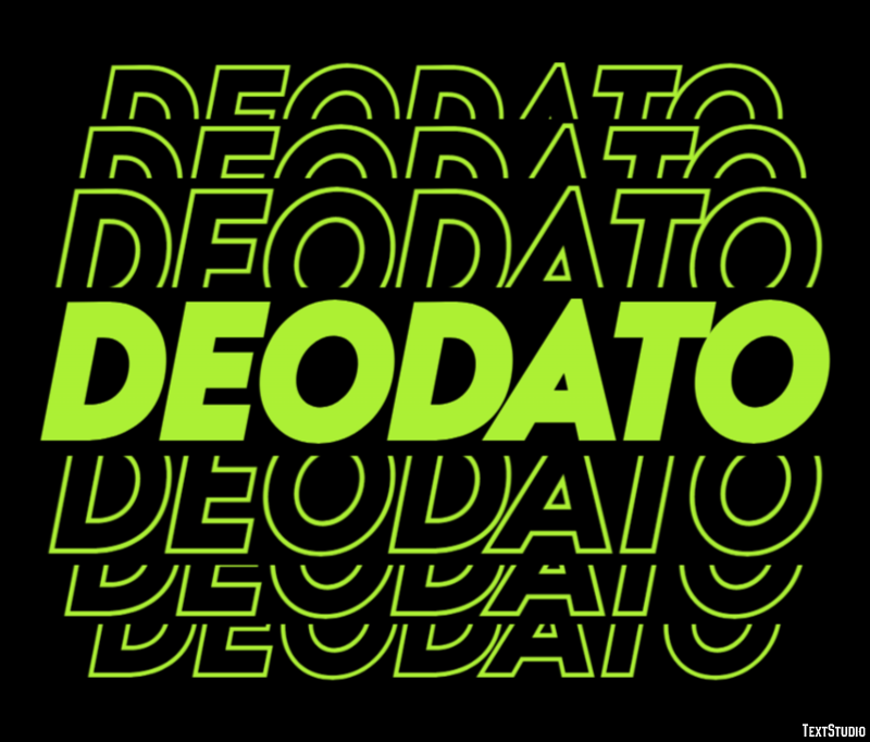 Deodato Efecto de texto