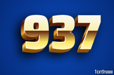 937 Texteffekt