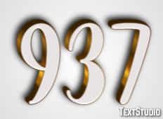 937 Texteffekt