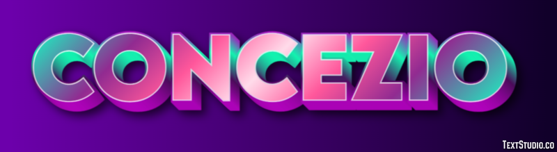 Concezio Texteffekt