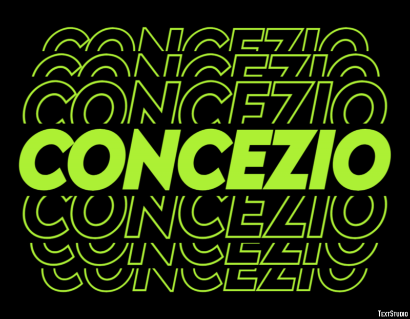 Concezio Effet de Texte