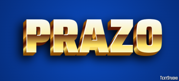 Prazo Efeito do texto