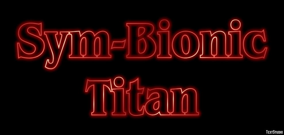 Sym-Bionic Titan Text Effect