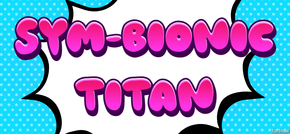Sym-Bionic Titan Text Effect