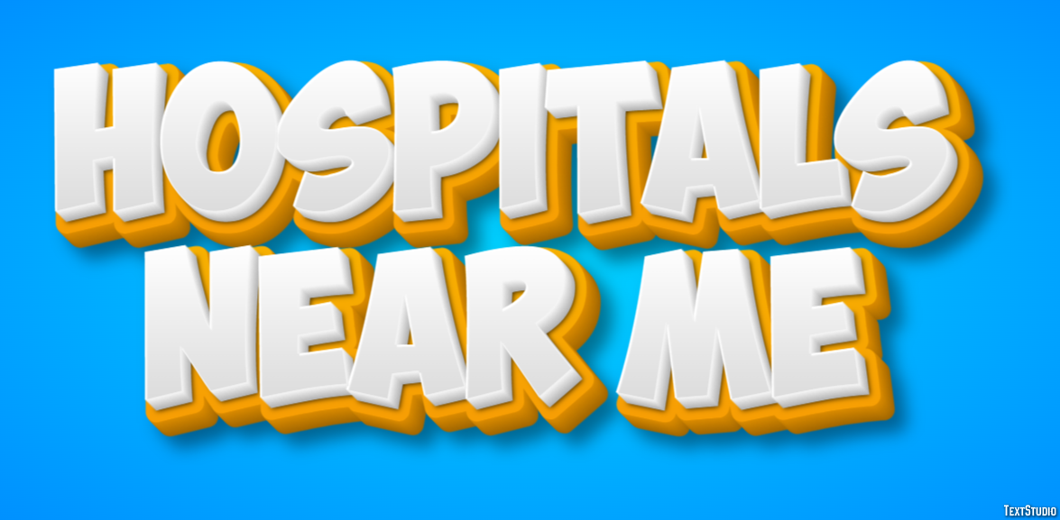 Hospitals Near Me Effet de Texte