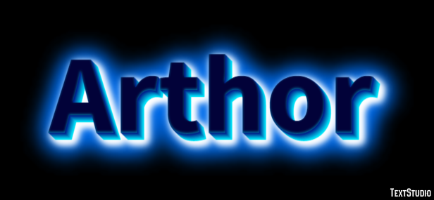 Arthor Text Effect