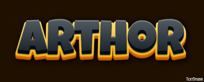 Arthor Effetto testo
