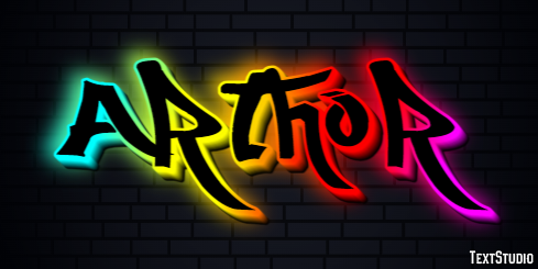Arthor Efekt tekstowy