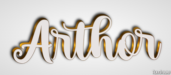 Arthor Effetto testo