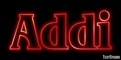 Addi Text Effect