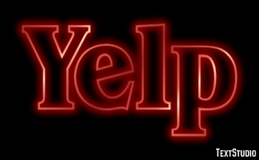 Yelp Efecto de texto
