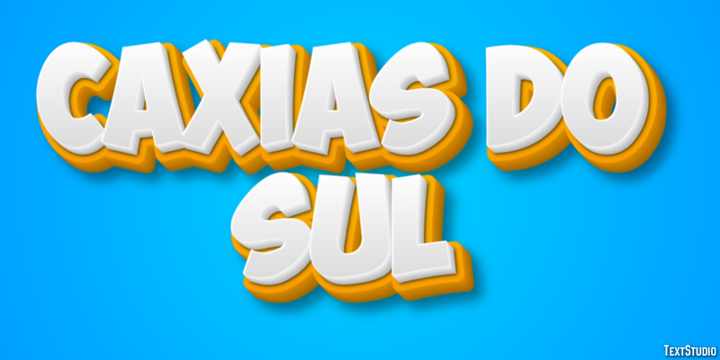 Caxias do Sul Texteffekt