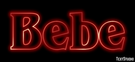Bebe Text Effect