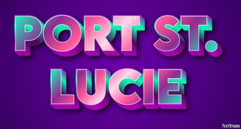 Port St. Lucie Efekt tekstowy