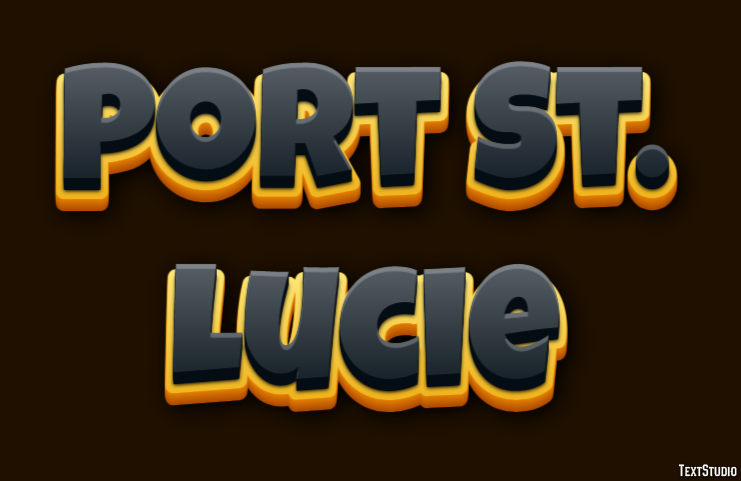 Port St. Lucie Efekt tekstowy