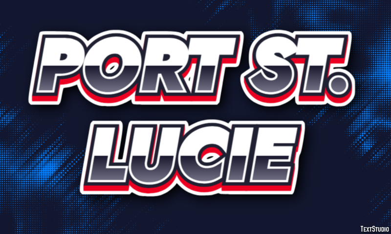 Port St. Lucie Efekt tekstowy