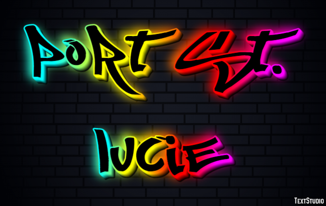 Port St. Lucie Efekt tekstowy