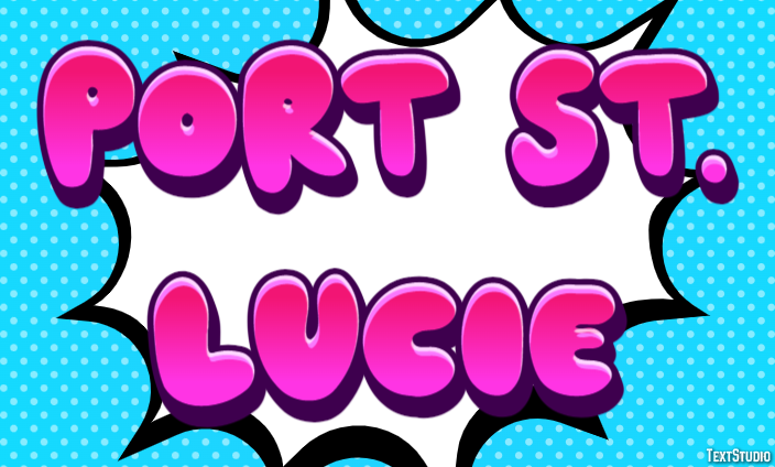 Port St. Lucie Efekt tekstowy