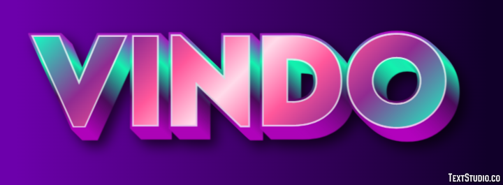 Vindo Text Effect