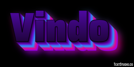 Vindo Text Effect