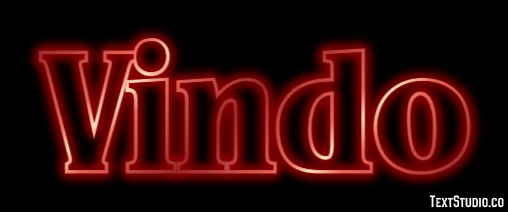 Vindo Text Effect