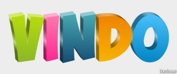 Vindo Text Effect