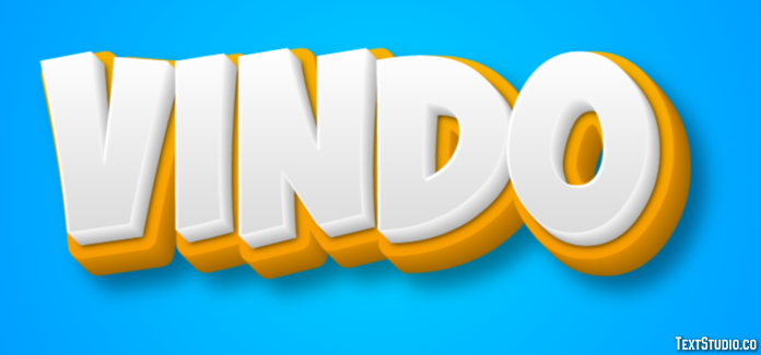 Vindo Text Effect