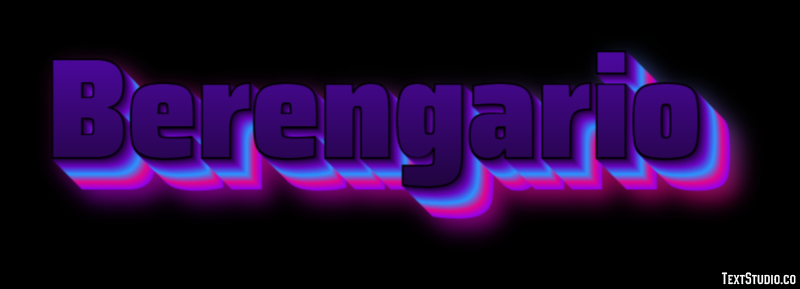Berengario Effet de Texte