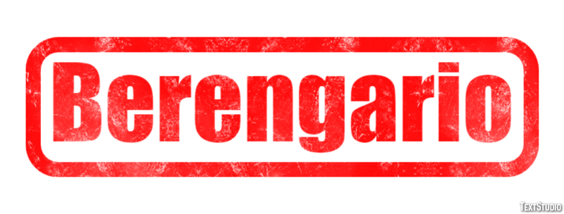 Berengario Effetto testo