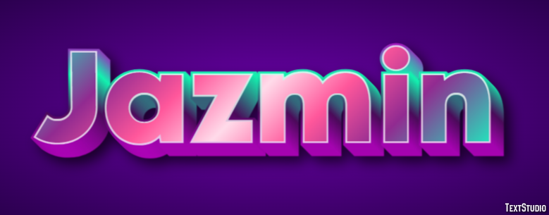 Jazmin Effet de texte