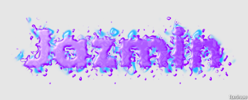 Jazmin Effet de texte