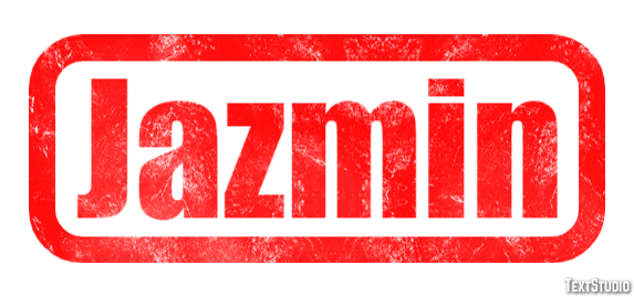 Jazmin Effet de texte