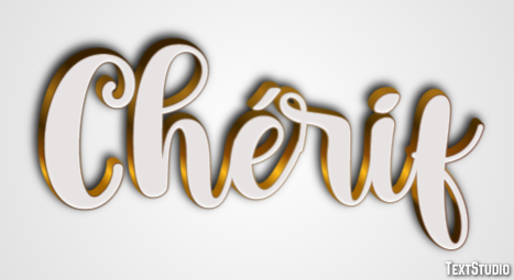 Chérif Texteffekt