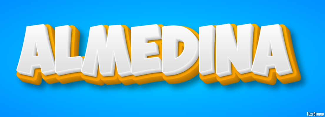 Almedina Text Effect