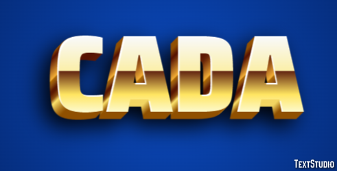 Cada Efeito de texto