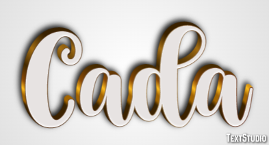 Cada Efeito do texto