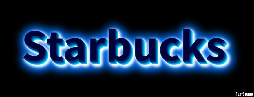 Starbucks Effetto testo