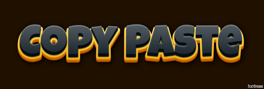 Copy Paste Эффект текста