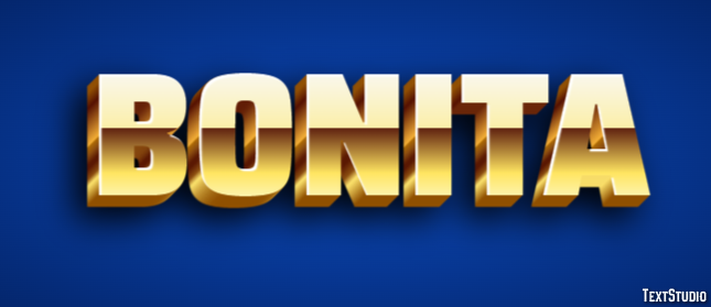 Bonita Effet de Texte