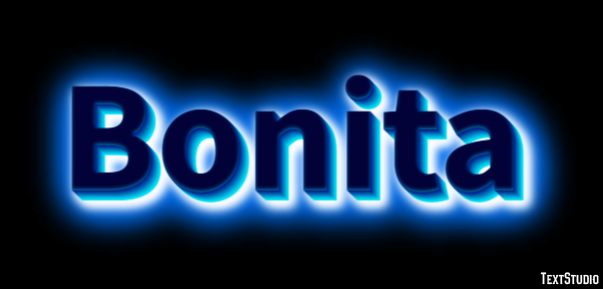 Bonita テキスト効果